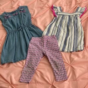 Dress Tunic and leggings set